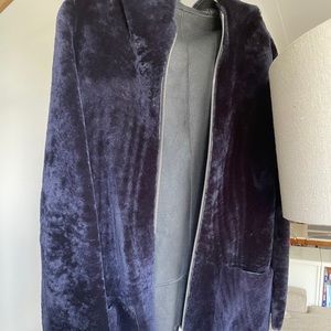 Sandro reversible shearling coat